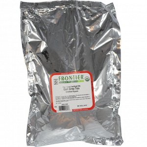 Frontier Natural Products, Органический чай с бергамотом Earl Grey, 453 г (16 унций)