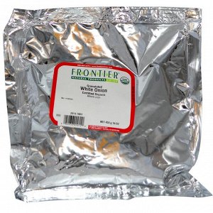 Frontier Natural Products, Органический гранулированный белый лук 16 унции (453 г)