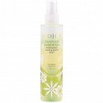 Pacifica, Tahitian Gardenia Perfumed Hair &amp; Body Mist, 6 fl oz (177 ml)