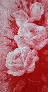 Розы 3D 70x140 см
