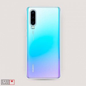 Силиконовый чехол без принта на Huawei P30