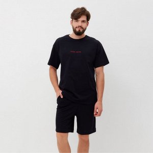 Пижама мужская KAFTAN "Мне лень" размер, черный