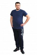 Футболка мужская однотонная индиго