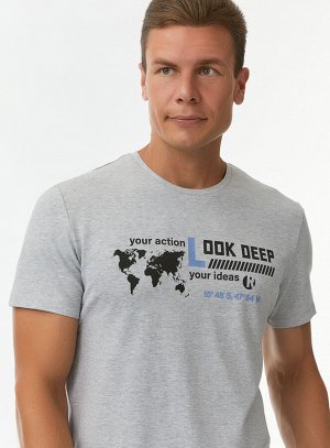 Футболка с принтом