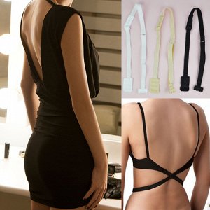 Удлинитель бретелей для лифа с низкой спиной Low Back Bra Strap (набор)