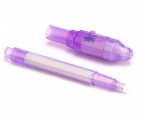 Ручка Invisible Pen с невидимыми чернилами и ультрафиолетовым фонариком
