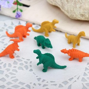 Набор стирательных резинок Динозаврики
