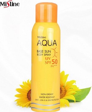 Спрей Солнцезащитный Водостойкий SPF 50 PA+++ MISTINE