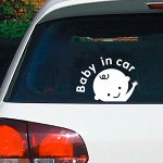 Наклейка на авто Baby in car