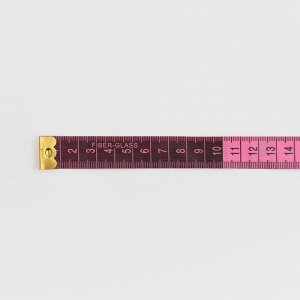 Сантиметровая лента портновская, в футляре, 1.7x150 см (см/дюймы), МИКС