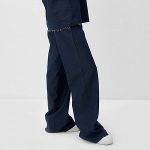 Джинсы женские клёш MINAKU: Jeans Collection, синие