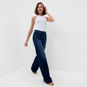 Джинсы женские палаццо MINAKU SLIM FIT 42 (рост 168 см), синие