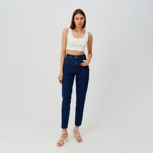 Джинсы женские мом MINAKU: Jeans Collection, синие