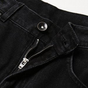 Джинсы женские бойфренды MINAKU SELVEDGE denim, чёрные