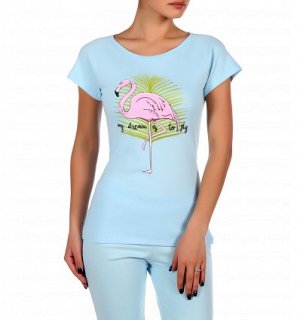 Комплект футболка и бриджи "Фламинго" от Сomfi