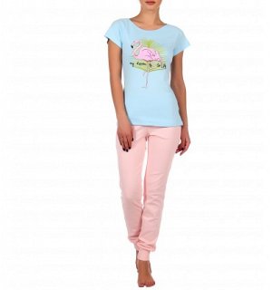Комплект футболка и брюки "Фламинго" от Сomfi