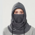 Ветрозащитная шапка для занятий спортом на открытом воздухе, серый