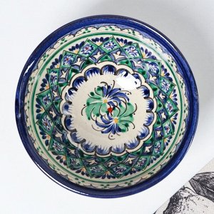 Салатники Риштанская Керамика, 600 мл, d=15 см, набор 3 шт, в подарочной упаковке