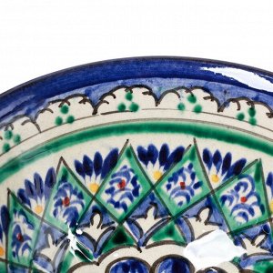 Салатники Риштанская Керамика, 600 мл, d=15 см, набор 3 шт, в подарочной упаковке