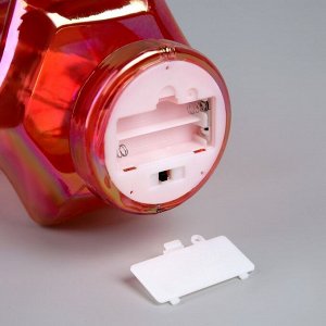 Фигура световая «Елка янтарная», 30x13 см, 10 LED, батарейки АААх2 (нет в комплекте), свечение тёплое белое