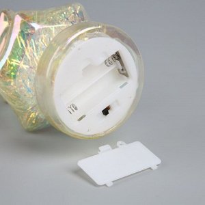 Фигура световая «Елка новогодняя», 24x12 см, 10 LED, батарейки АААх2 (нет в комплекте), свечение тёплое белое