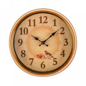 Часы настенные, серия: Классика, "Винтаж", круглые, d=25 см