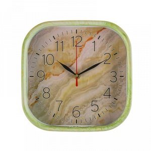 Часы настенные, серия: Классика, "Оникс", квадратные, 22х22 см
