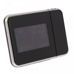 Будильник Luazon LC106, часы, проекция, календарь, температура, микс