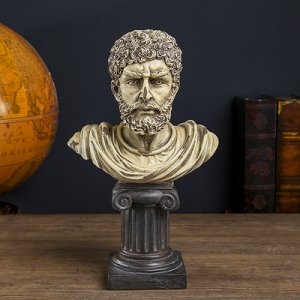 Сувенир полистоун бюст "Аристотель" 35,5х22,3х13,5 см