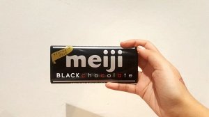 Шоколад MEIJI черный, 50 гр