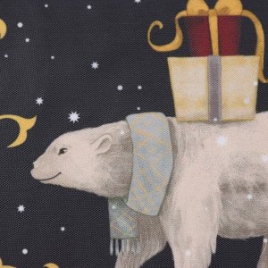 Салфетка сервировочная на стол "Happy and year" 30х30см, 100% п/э, оксфорд 420 г/м2 106