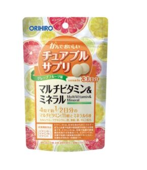 Orihiro MultiVitamin and Mineral мультивитамины и минералы 1 месяц