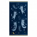 Полотенце махровое 460 г/мкв 70*130 цв.10000 ДМ ПЦ-3502-6347 Cosmocat
