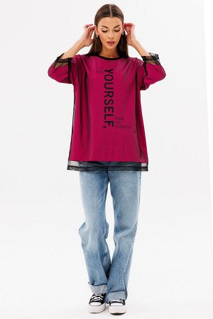 Джемпер Джемпер Kivviwear 422704 фуксия 
Состав: Хлопок-92%; Эластан-8%;
Сезон: Осень-Зима
Рост: 170

Представляем вам современный джемпер, который станет ярким акцентом вашего гардероба. Этот джемпе