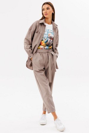 Костюм Костюм Kivviwear 4226422202 капучино 
Состав: ПЭ-26%; Хлопок-72%; Эластан-2%;
Сезон: Осень-Зима
Рост: 170

Представляем костюм состоящий из блузы и брюк. Блуза свободного кроя, которая идеальн