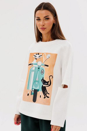 Костюм Костюм Kivviwear 4223422406 экрю 
Состав: ПЭ-26%; Хлопок-70%; Эластан-4%;
Сезон: Осень-Зима

Представляем вам уникальный спортивный костюм, который сочетает в себе стиль и комфорт. Брюки свобо
