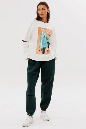Костюм Костюм Kivviwear 4223422406 экрю 
Состав: ПЭ-26%; Хлопок-70%; Эластан-4%;
Сезон: Осень-Зима

Представляем вам уникальный спортивный костюм, который сочетает в себе стиль и комфорт. Брюки свобо