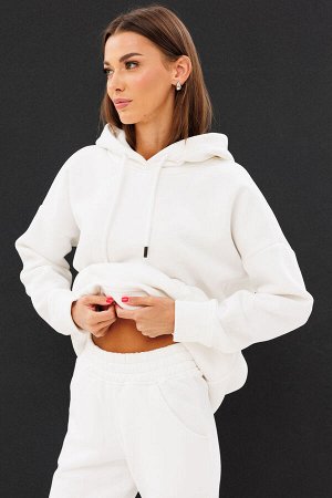 Костюм Костюм Kivviwear 4057405626 экрю 
Состав: ПЭ-26%; Хлопок-70%; Эластан-4%;
Сезон: Осень-Зима
Рост: 170

Костюм ОВЕРСАЙСЗ, утепленный на флисе. Худи Oversize модели 4057 с капюшоном на подкладке