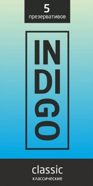 Презервативы INDIGO , 5 штук в уп.