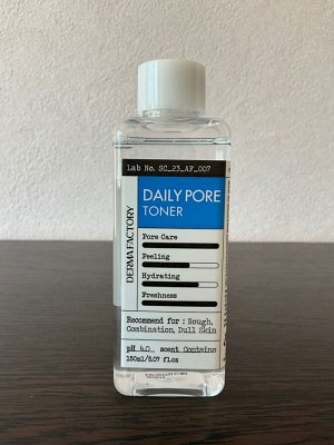 Derma Factory Тонер для лица с содержанием AHA, BHA, PHA и LHA кислотами, 150 мл