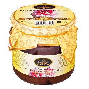 варенье AMRITA из лепестков розы 440 г 1/12