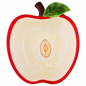 Блюдо для запекания "яблоко" 600 мл. 19*16,5 см. высота=6 см. коллекция "il raccolto" (кор=24шт.)