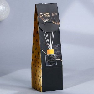 Диффузор ароматический палочки новогодний «Сказка рядом», аромат чёрного льда, 50 мл