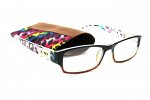 Готовые очки с футляром  - 38423 brown
