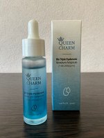QUEEN CHARM Сыворотка для лица с биокомплексом гиалуроновой кислоты 10%, 30мл
