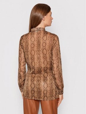 Блуза- shaka snake brown co