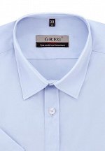 GREG Сорочка мужская короткий рукав, 210/201/LV STRETCH