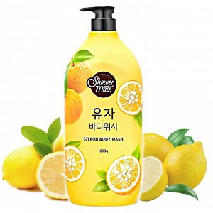 Гель для душа натуральный с ароматом цитрусов Shower Mate Citron 1200г
