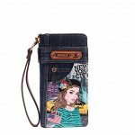 DENIM PRINTED WALLET V.2