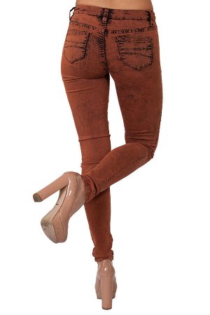 Бомбические женские джинсы скинни NONAME с «ржавым» принтом - Производят сумасшедший эффект на окружающих! №120